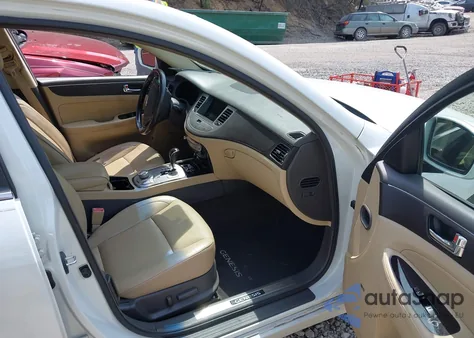 2009 Hyundai Genesis 4.6 z USA, uszkodzony, nr VIN KMHGC46F49U045923